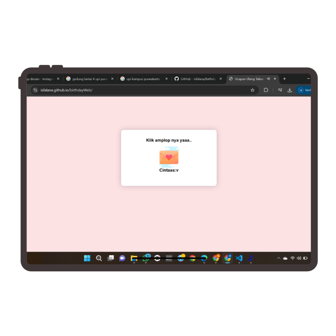 BirthdayGreeting MockUp